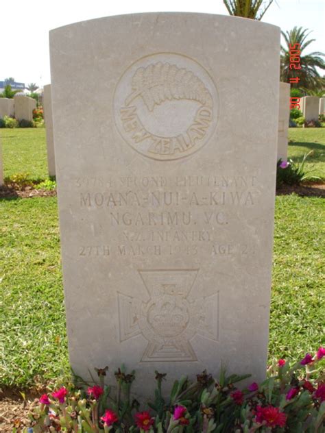 Moana Nui a Kiwa Ngarimu VC Sfax Tunisia Māori Battalion