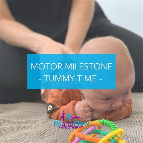 Tummy Time Fit And Flow Physiotherapy Paediatric Physiotherapy