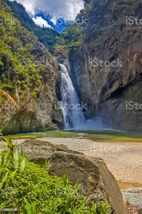 Jimenoa I Waterfall Jarabacoa Dominican Republic Stock Photo Download