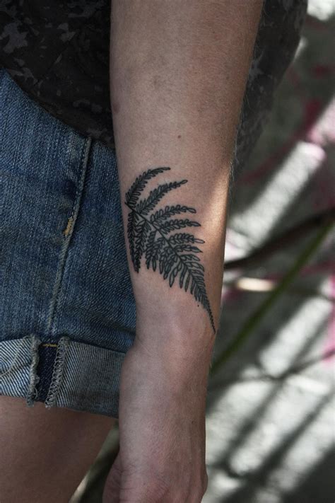 Baylen Levore Fern Tattoo Fern Tattoo Nature Tattoos Metal Tattoo