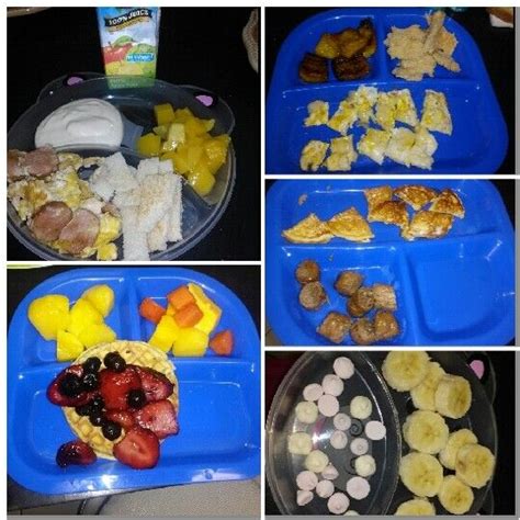 Nutrition will vary according to the combinations you use. 5 different breakfasts for a 9-12 month old:) | Baby ...