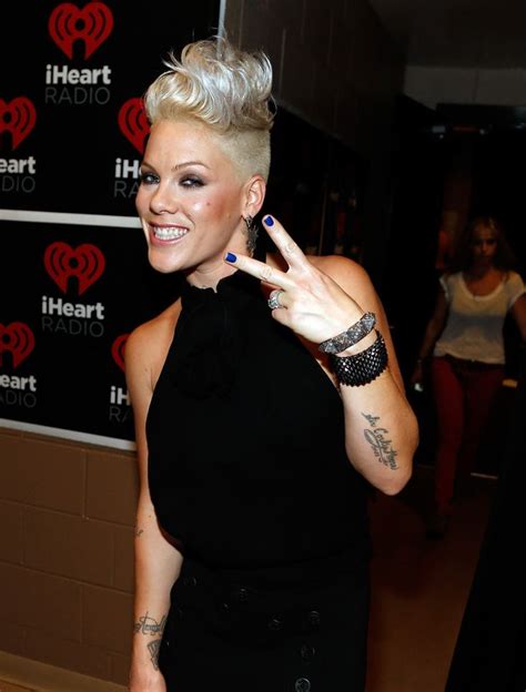 Pink Photos Photos 2012 Iheartradio Music Festival Day 1 Backstage