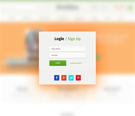 Day 005 — Popup Login Free Psd On Behance