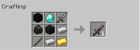 You Can Craft Netherite Sword But This Is Weird Minecraft Data Pack