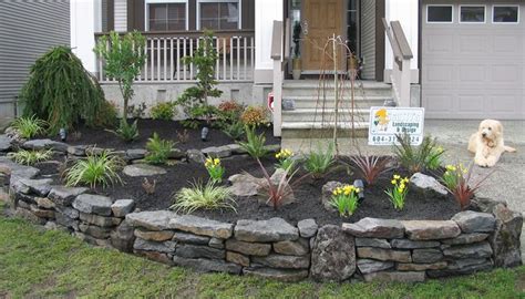 81 Beautiful Raised Flower Bed Stone Border Onechitecture