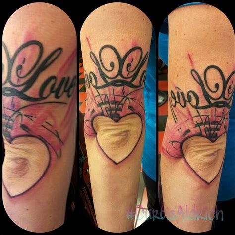 10 Stunning Heart On Sleeve Tattoo Simple Image Ideas