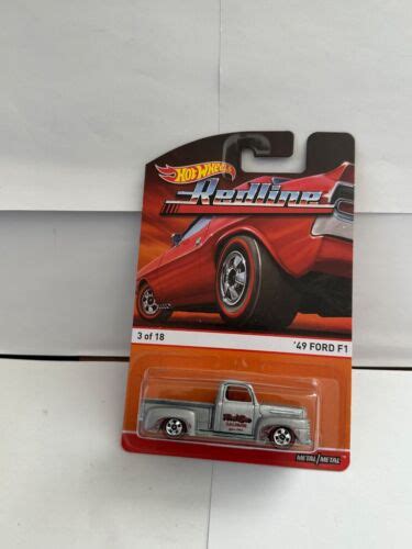2015 Hot Wheels Heritage Redline Series 49 Ford F1 Silver 3 Of 18 Z24