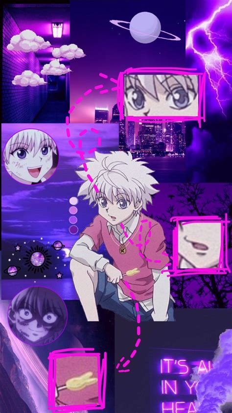 Killua zoldyck is the third child of silva and kikyo zoldyck and the heir of the zoldyck family, until he runs away from home and becomes a rookie hunter. Aesthetic killua | Cute anime wallpaper, Anime artwork wallpaper, Anime wallpaper live