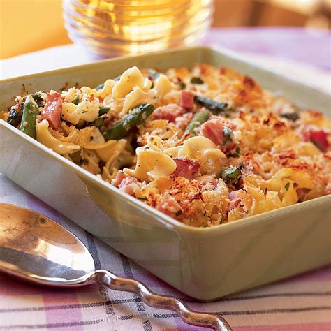 Ham and potato casserole is a mouthwatering dinner idea your entire family will love! Asparagus-and-Ham Casserole Recipe | MyRecipes
