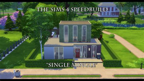The Sims 4 Speedbuild Single Mingle Youtube
