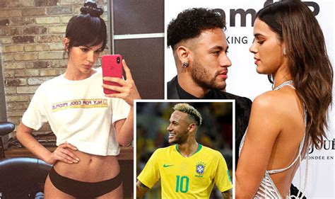 World Cup 2018 Neymars Girlfriend Bruna Marquezine Strips To Knickers
