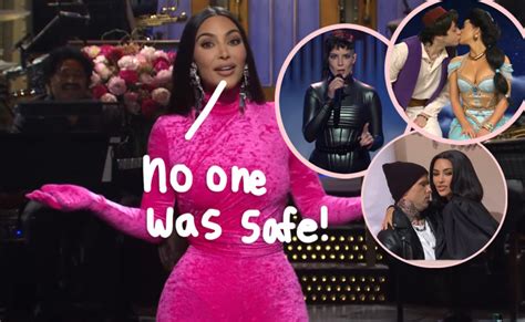 kim kardashian roasted o j simpson caitlyn jenner and kanye in snl monologue plus more