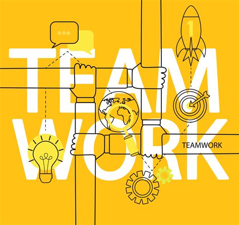 Infographic Of Teamwork Concept 336013 Vector Art At Vecteezy