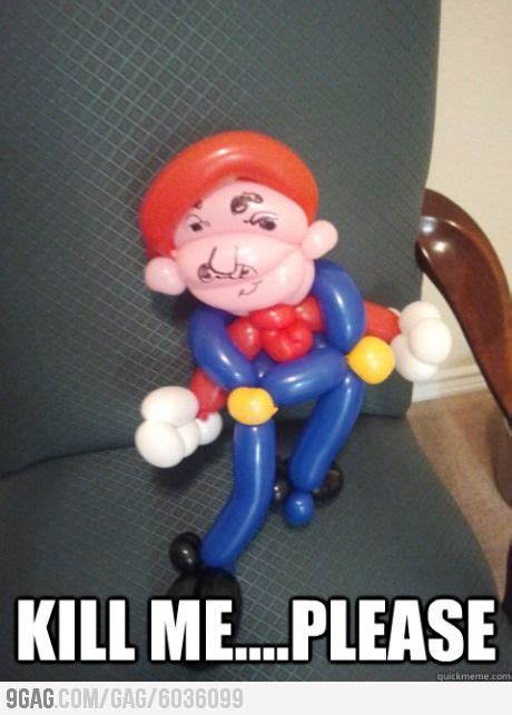 Balloon Mario Best Funny Pictures Meme Pictures Sick Burns Funny