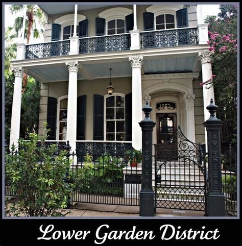 Lower Garden District New Orleans Homes New Orleans Architecture