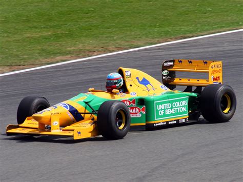 Benetton B193b 1993 Race Car Racing Vehicle Supercar Formula 1