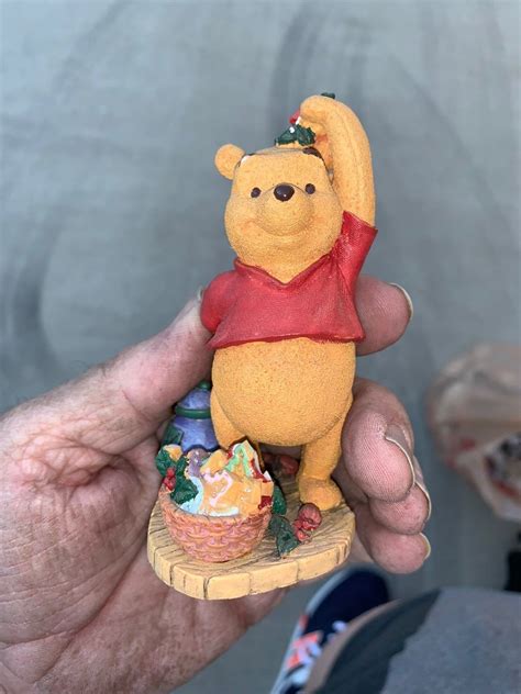 Vintage Winnie The Pooh Figurine Disney Figurines Winnie The Pooh