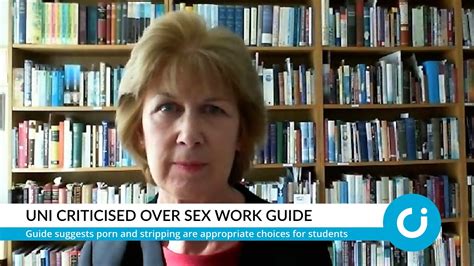 Uni Criticised Over Sex Work Guide Youtube