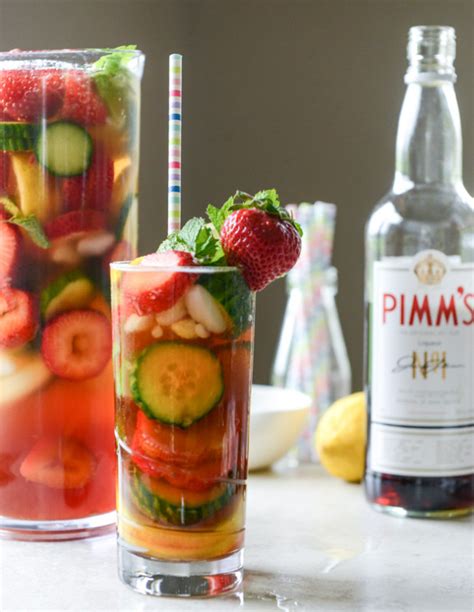 Strawberry Pimm S Cup How Sweet It Is