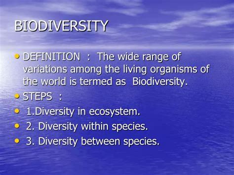 Ppt Biodiversity Powerpoint Presentation Free Download Id4399825