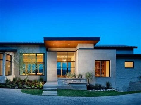 Awesome Modern House Design One Story