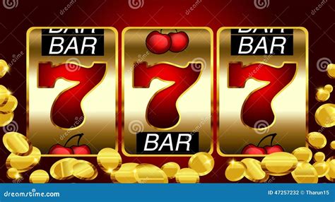 777 Success In The Slot Machine Stock Illustration Illustration Of