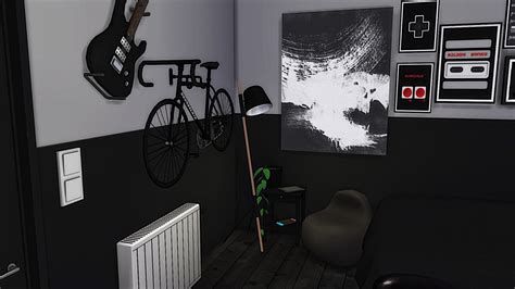 The Sims 4 Black Roomname Black Room§ 16258download In The Sims 4