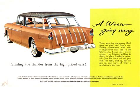 1955 Chevrolet Nomad Brochure