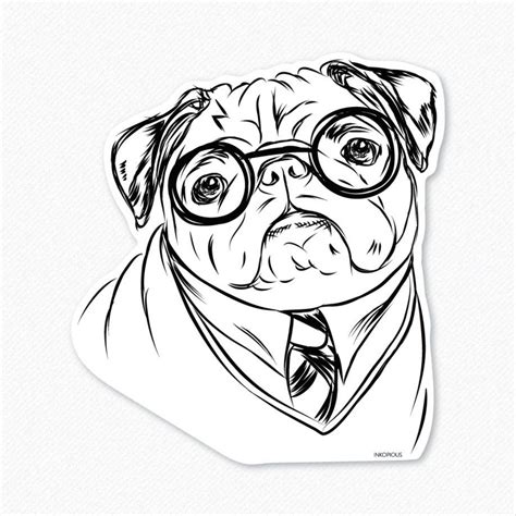 Cute Pug Coloring Pages Printable Coloring Pages