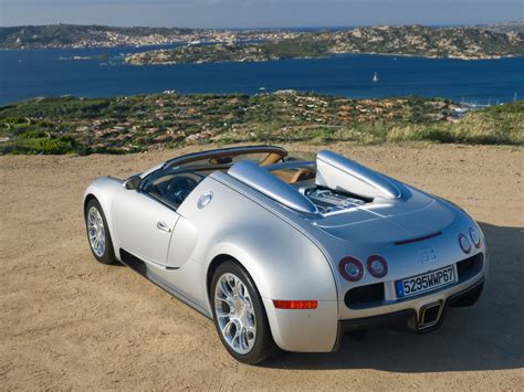 Elegant And Luxury Car Bugatti Veyron Grand Sport