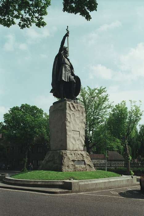 Statue Of Alfred The Great Winchester Hampshire Educational Images