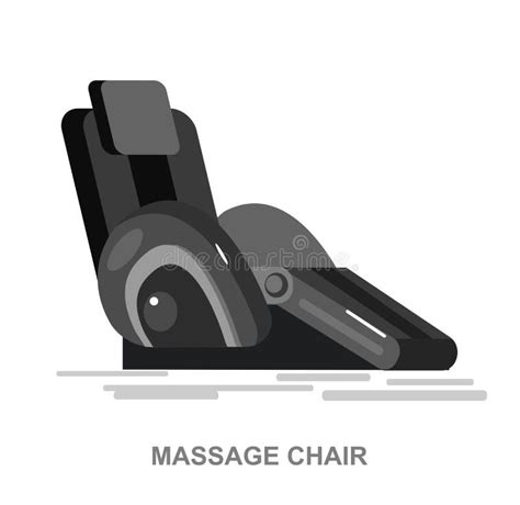 Massage Chair Vector Detailed Stock Illustration Illustration Of Fitness Furniture 70885466