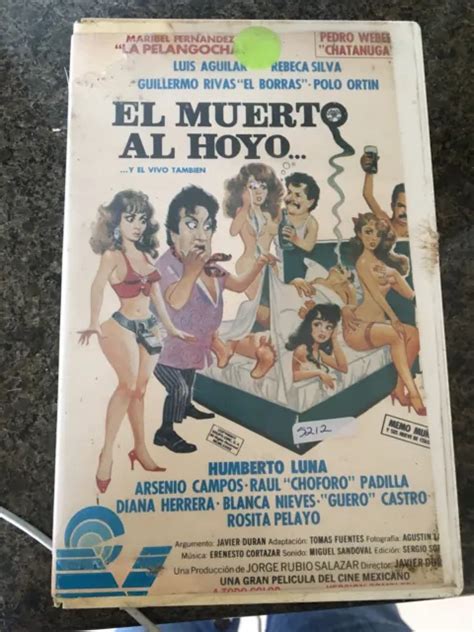 El Muerto Al Hoyo Vhs Maribel Fernandez Mexcinema Rare 3000 Picclick