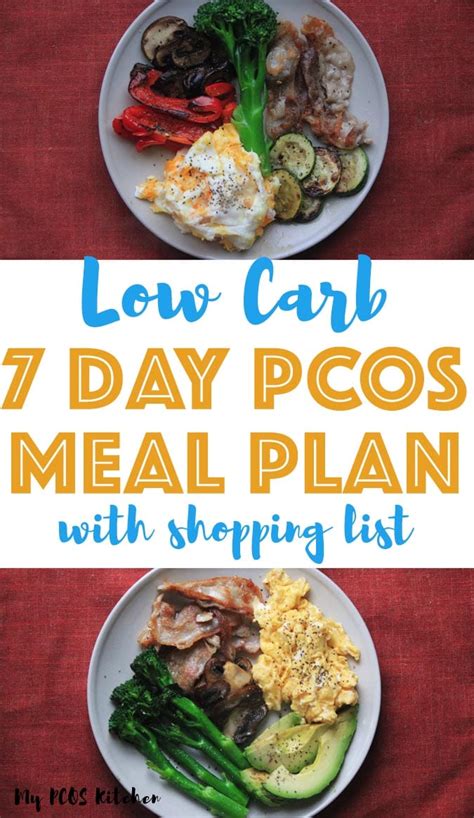 7 Day Low Carb Pcos Meal Plan A Diet Plan To Lose Weight