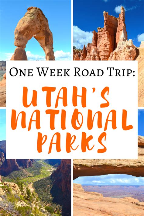 Utah National Parks A One Week Road Trip