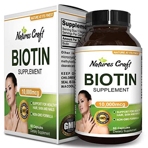 While biotin can encourage hair growth, the supplement won't be as effective for all types of hair loss. Pure + Potent Biotin Vitamins - Promotes Hair Growth ...