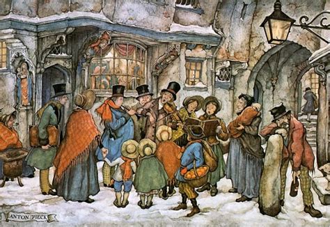 Victorian Musings Capturing Christmas In The Netherlands With Anton Pieck Dutch 1895 1987