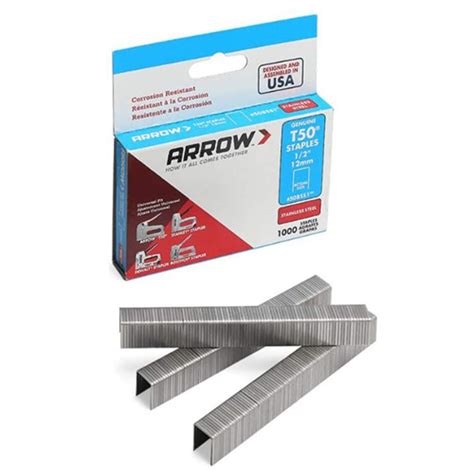 T50 Stainless Steel Staples 12 12mm At Tsw