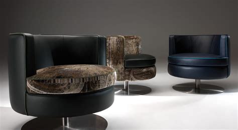 Frisbee Swivel Chair Modern Design Living Room Seating