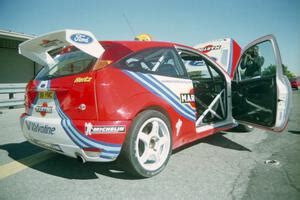 Rear Wing Of The Ford Focus WRC