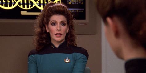 Star Trek Tngs Marina Sirtis And Counselor Troi Explained