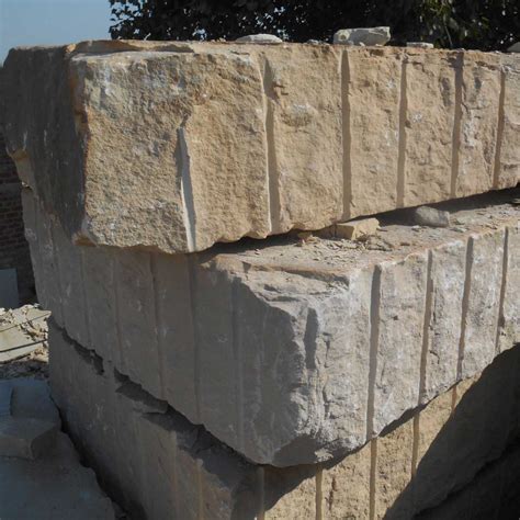 High Quality Mint Sandstone Blocks From India