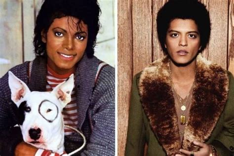 I don't think this will ever change. Bruno Mars podria ser fill de... Michael Jackson ...