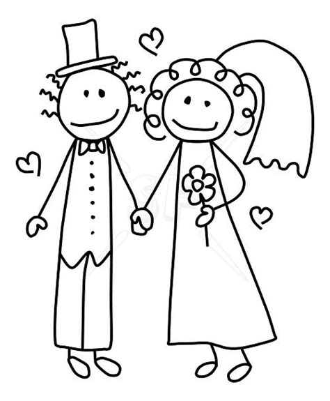 Bride And Groom Coloring Pages Free At GetColorings Com Free