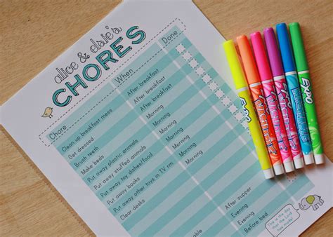 By morgan schlesinger on october 14, 2019 read in 3 min. 15 of the Best DIY Chore Charts for Kids | BedTimez | Page 13