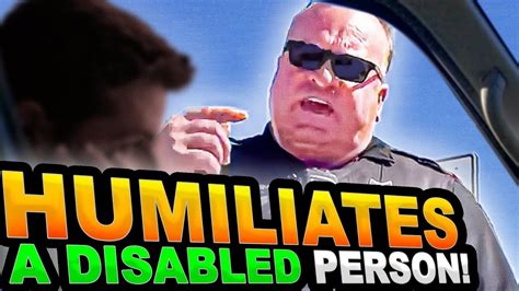 Cops Detained A Disabled Person Get Owned Nope Id Refusal St