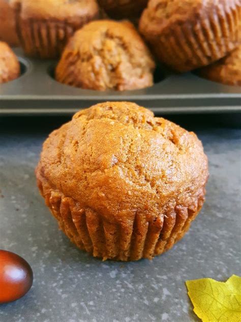 Healthy Pumpkin Banana Muffins Vegan Beat Bake Eat Recipe