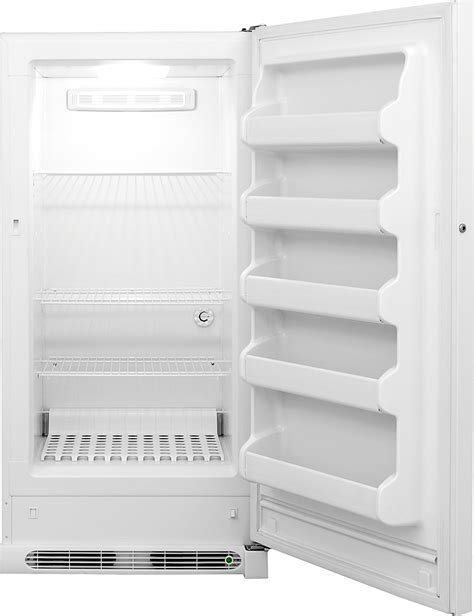 Best Buy Frigidaire Cu Ft Upright Freezer White Fffu F Qw