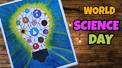 World Science Day Poster Drawing 2021national Science Day Drawing 28