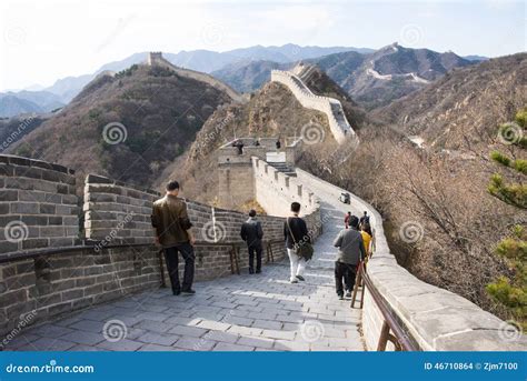 Asia China Beijing Historic Buildingsbadaling The Great Wall